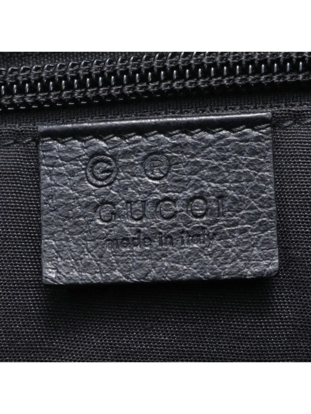 Gucci GG Nylon Leather Shoulder Bag Crossbody Messenger Business Tote